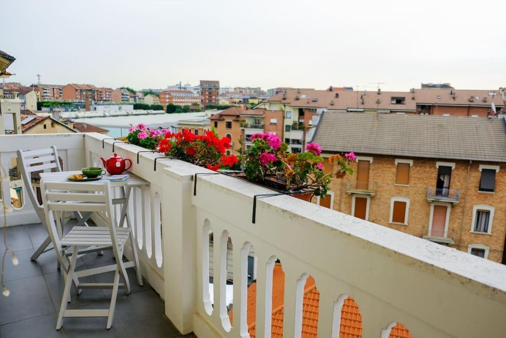 Il Balcone Su Torino - Moderno Con Vista Superga Apartamento Exterior foto